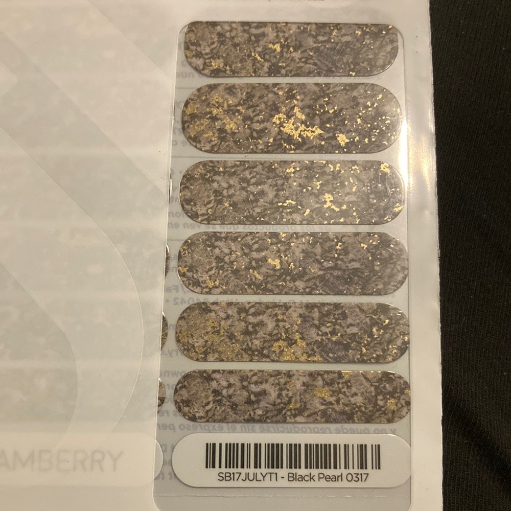 Jamberry Black Pearl Nail Wraps